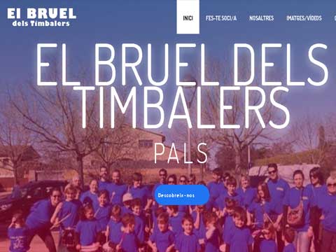 Disseny web Pals - elbruel.cat